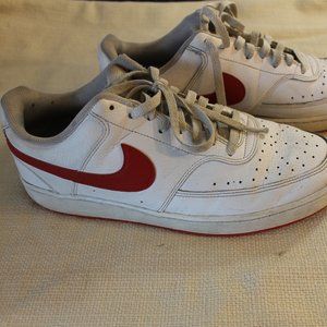 NikeCourt Vision Low White University Red